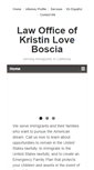Mobile Screenshot of boscialaw.com